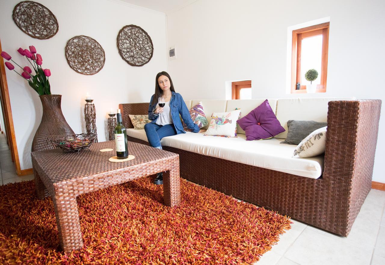 Hostal Del Mimbre Chile Hotel Santa Cruz Eksteriør billede