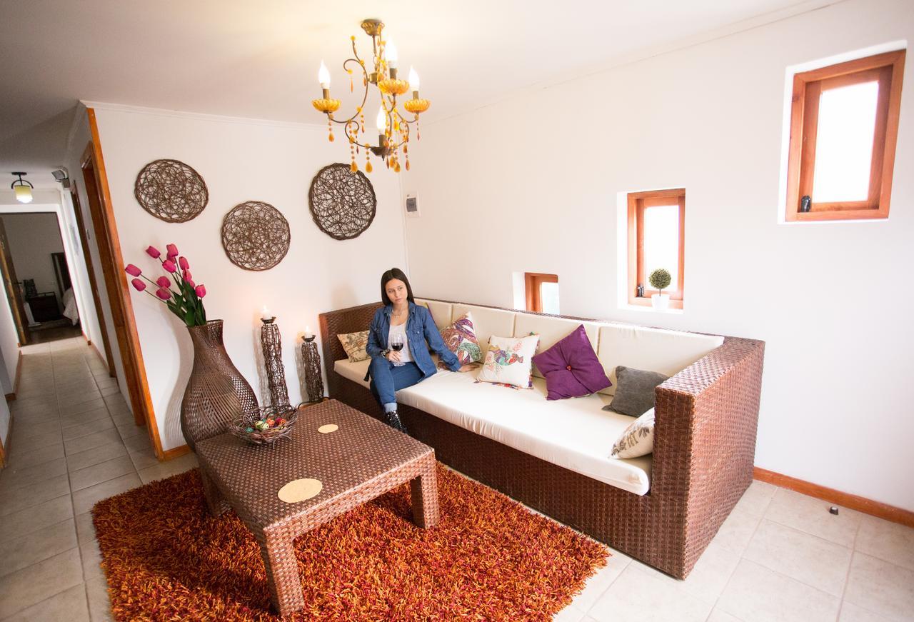 Hostal Del Mimbre Chile Hotel Santa Cruz Eksteriør billede